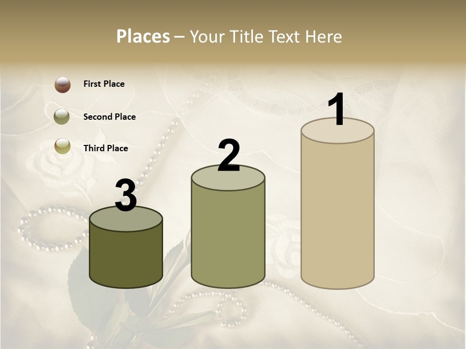 Fold Textile Card PowerPoint Template