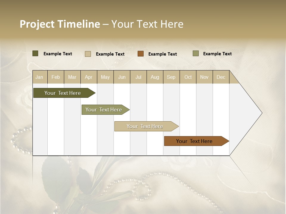 Fold Textile Card PowerPoint Template