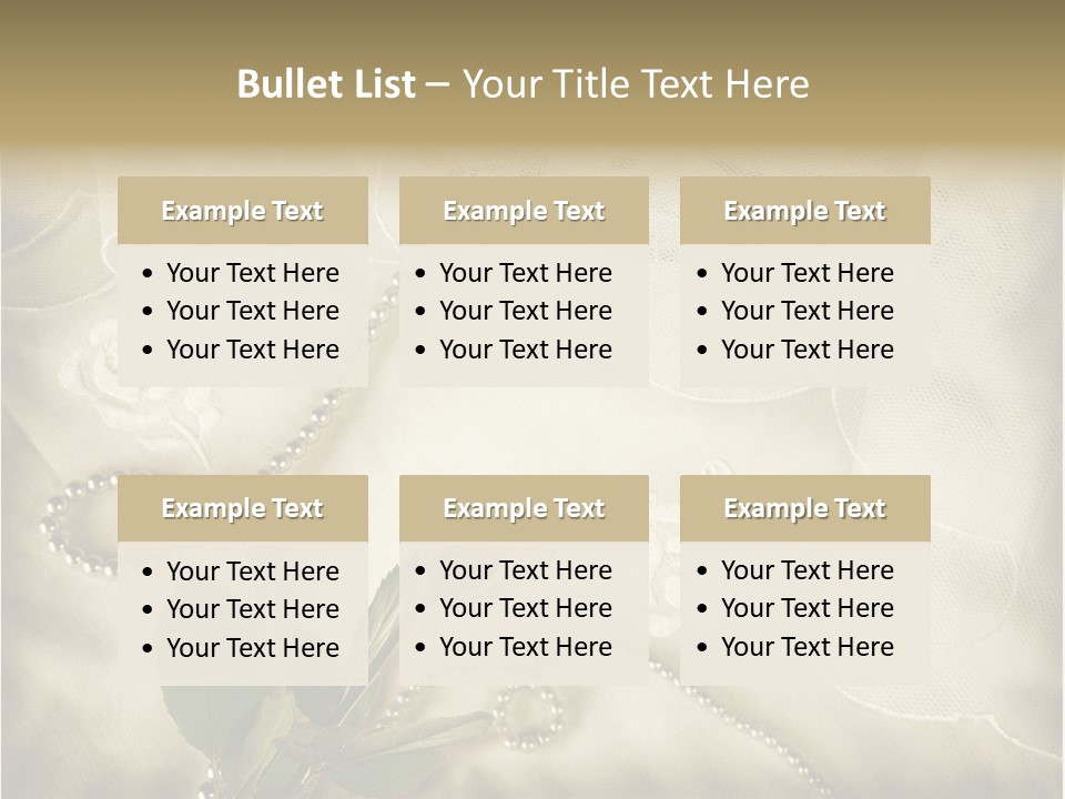 Fold Textile Card PowerPoint Template