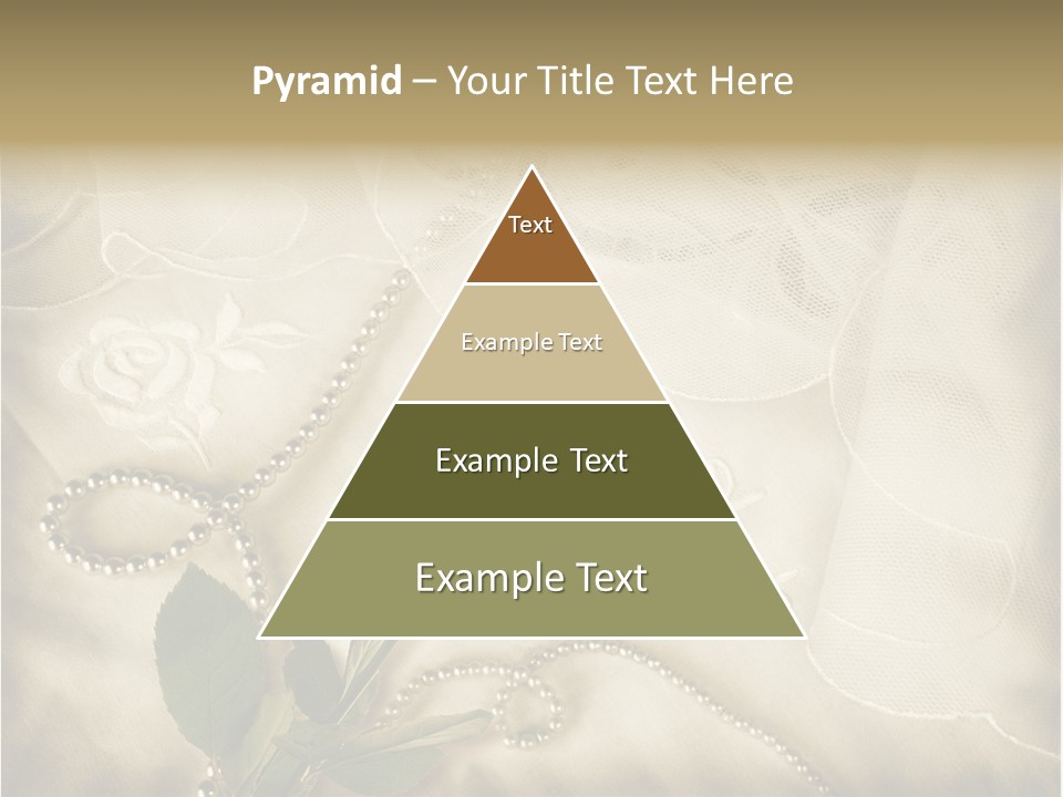 Fold Textile Card PowerPoint Template