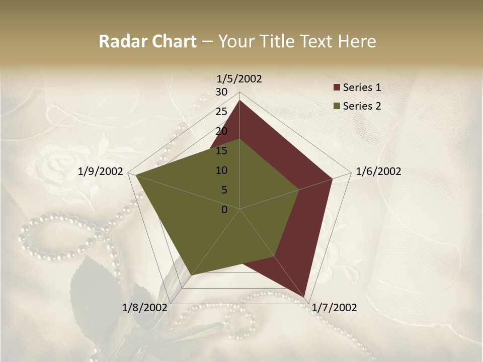 Fold Textile Card PowerPoint Template