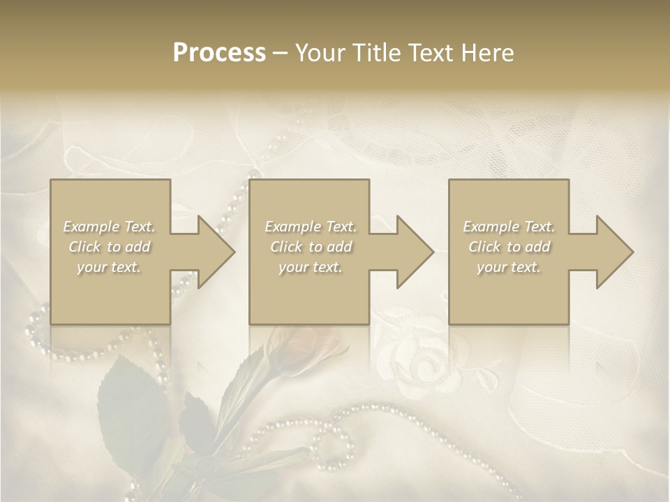 Fold Textile Card PowerPoint Template