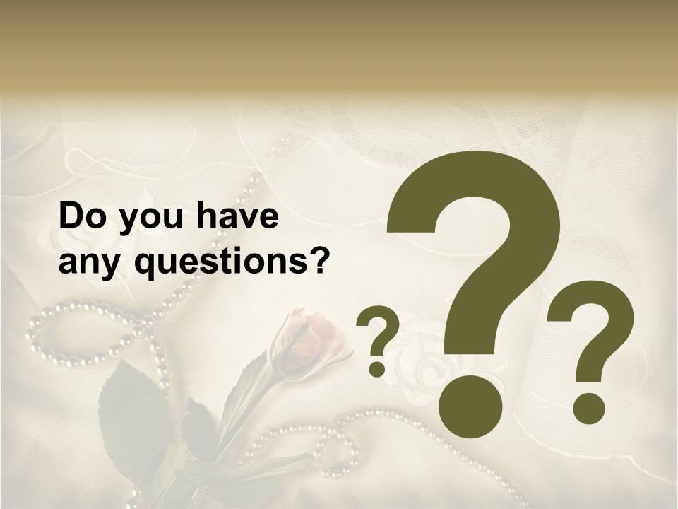 Fold Textile Card PowerPoint Template