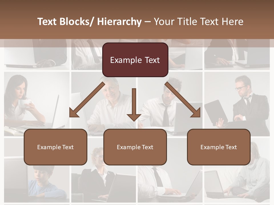 Laptop Computer Notebook PowerPoint Template