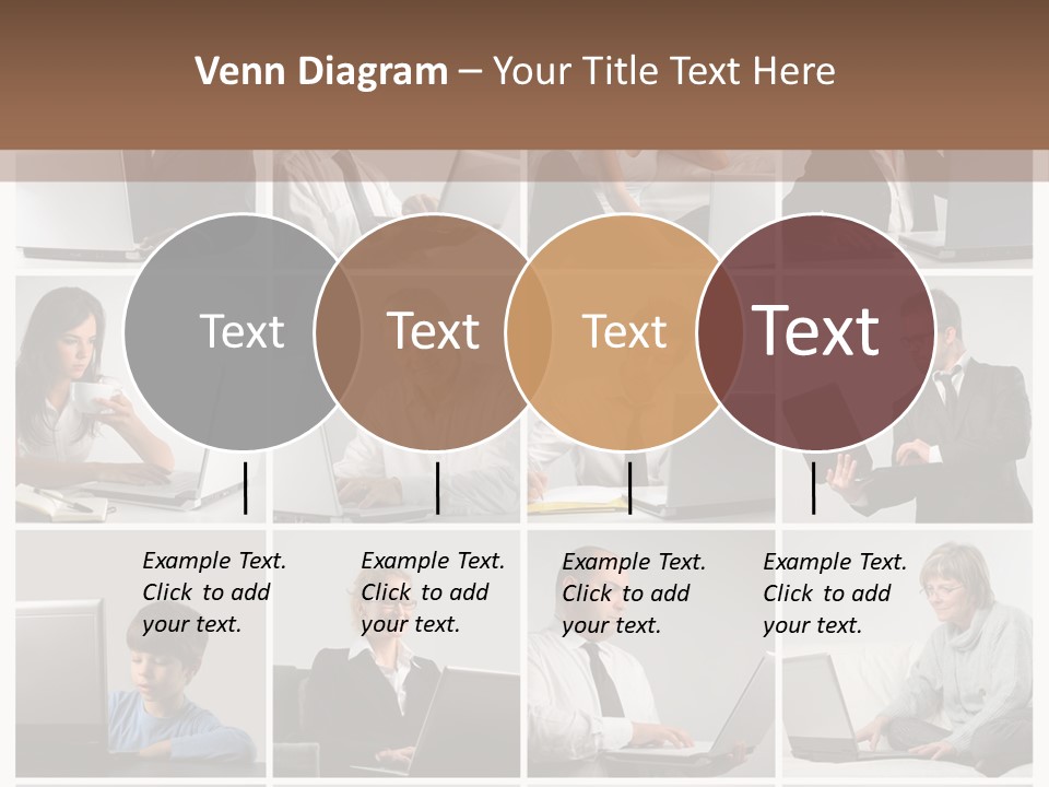 Laptop Computer Notebook PowerPoint Template