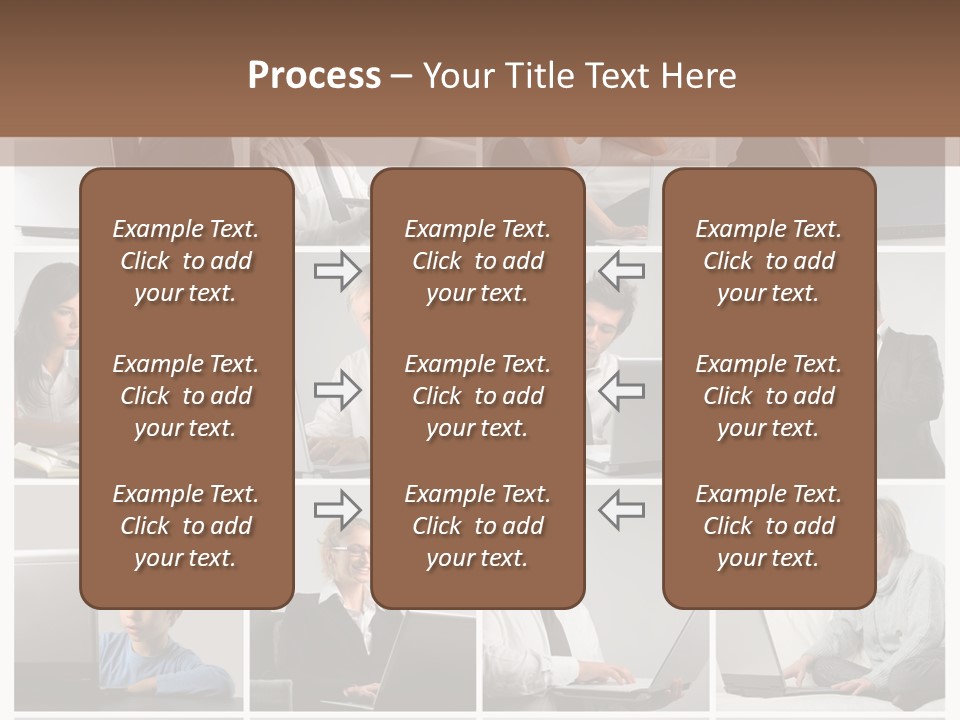 Laptop Computer Notebook PowerPoint Template