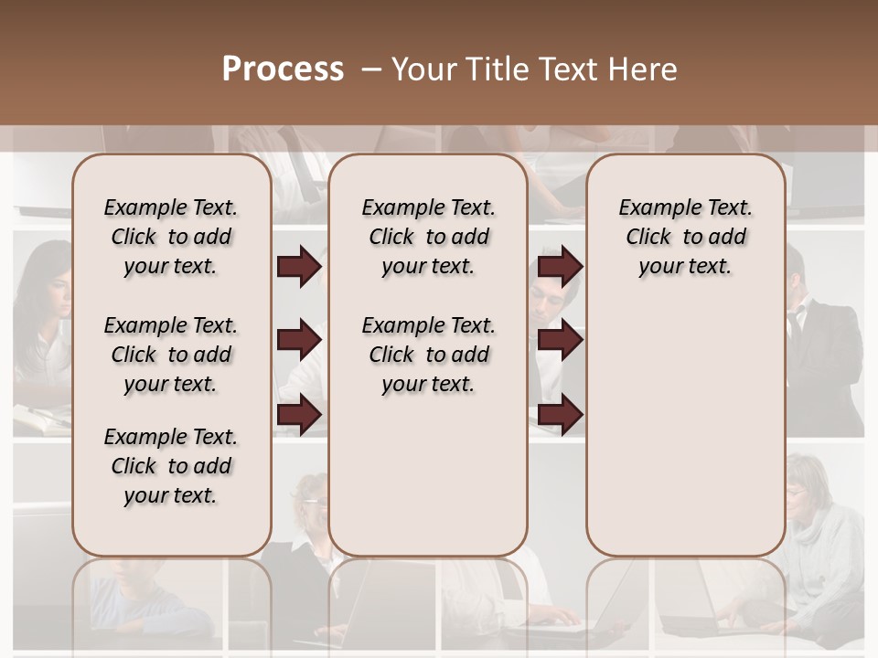 Laptop Computer Notebook PowerPoint Template