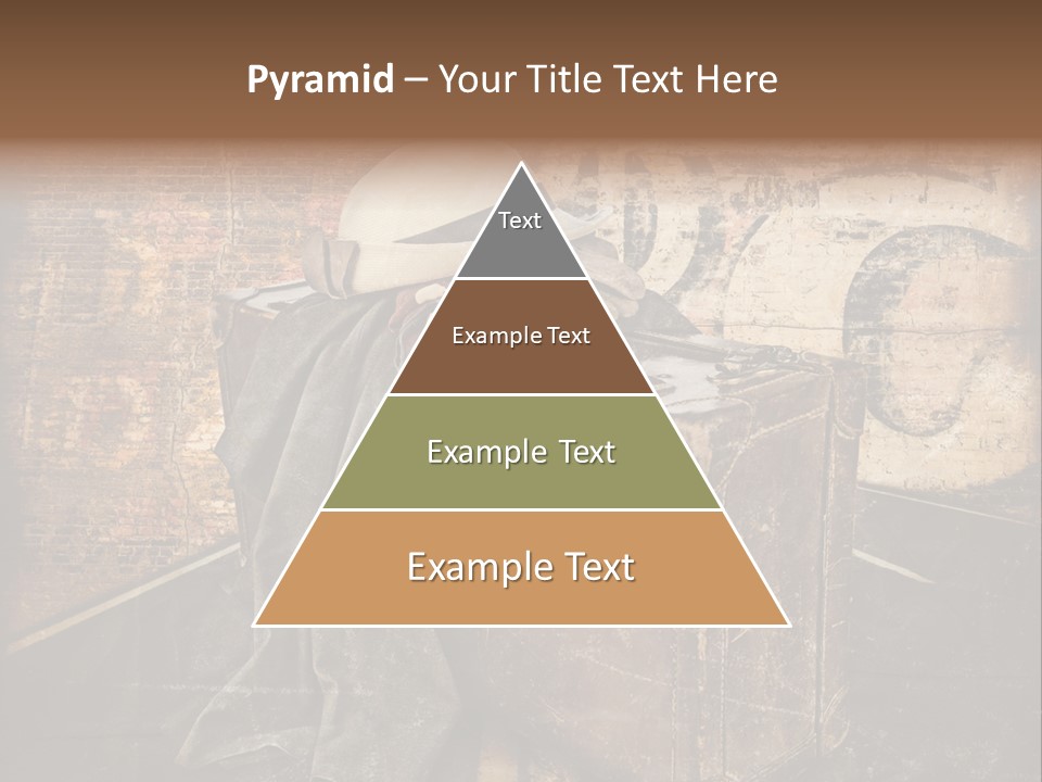 Brown Road Weathered PowerPoint Template