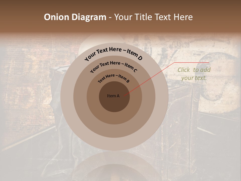 Brown Road Weathered PowerPoint Template