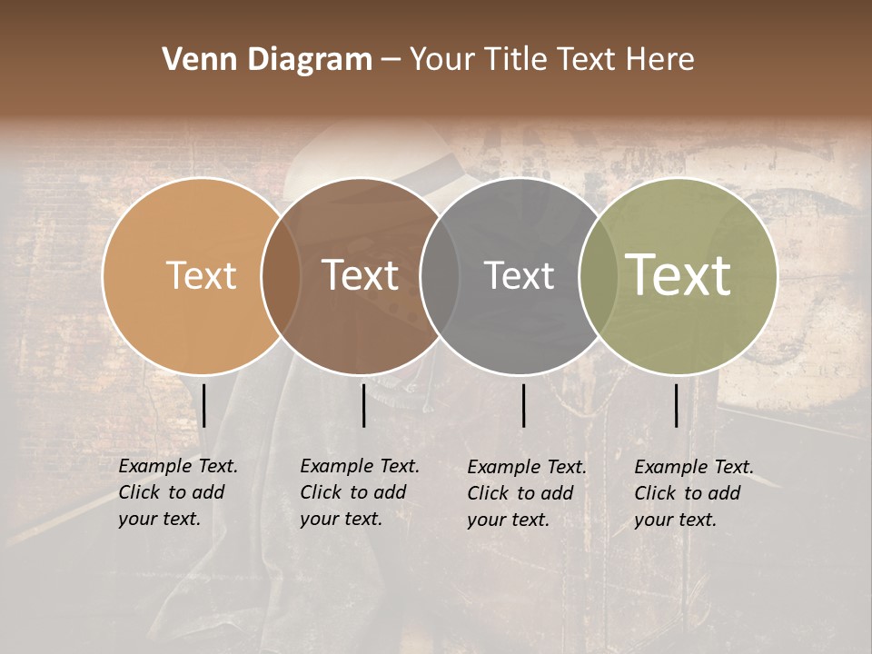 Brown Road Weathered PowerPoint Template