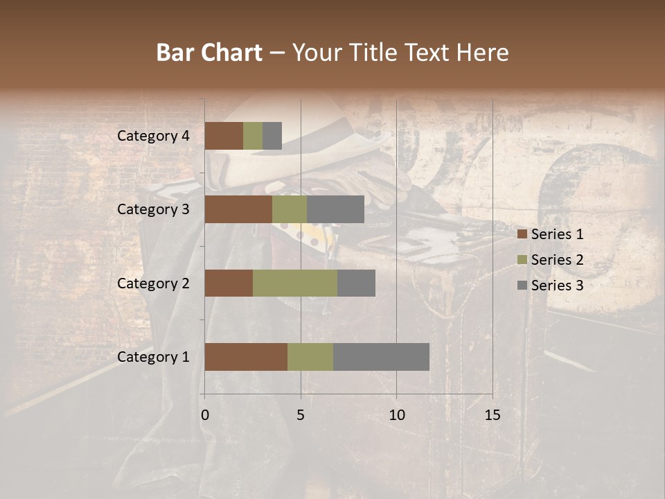 Brown Road Weathered PowerPoint Template