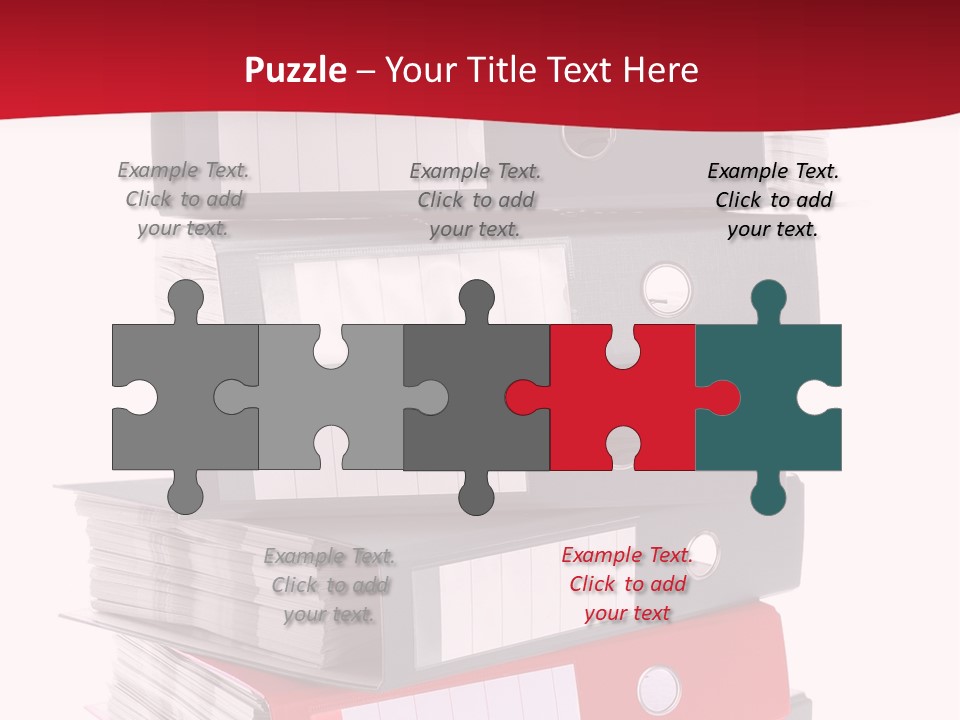 Background Manual Records PowerPoint Template