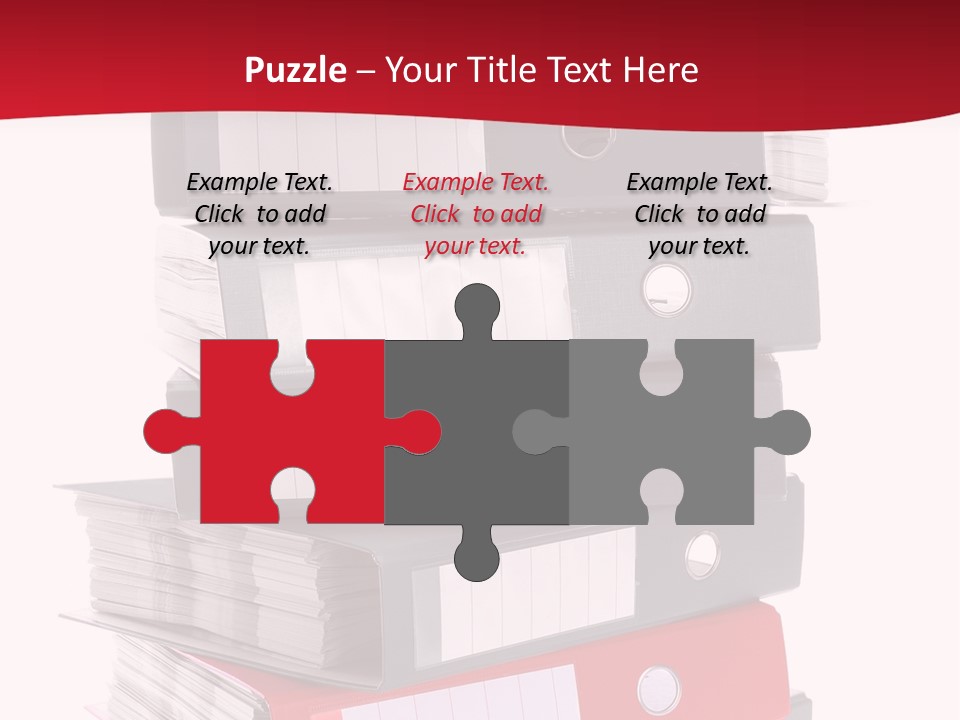 Background Manual Records PowerPoint Template