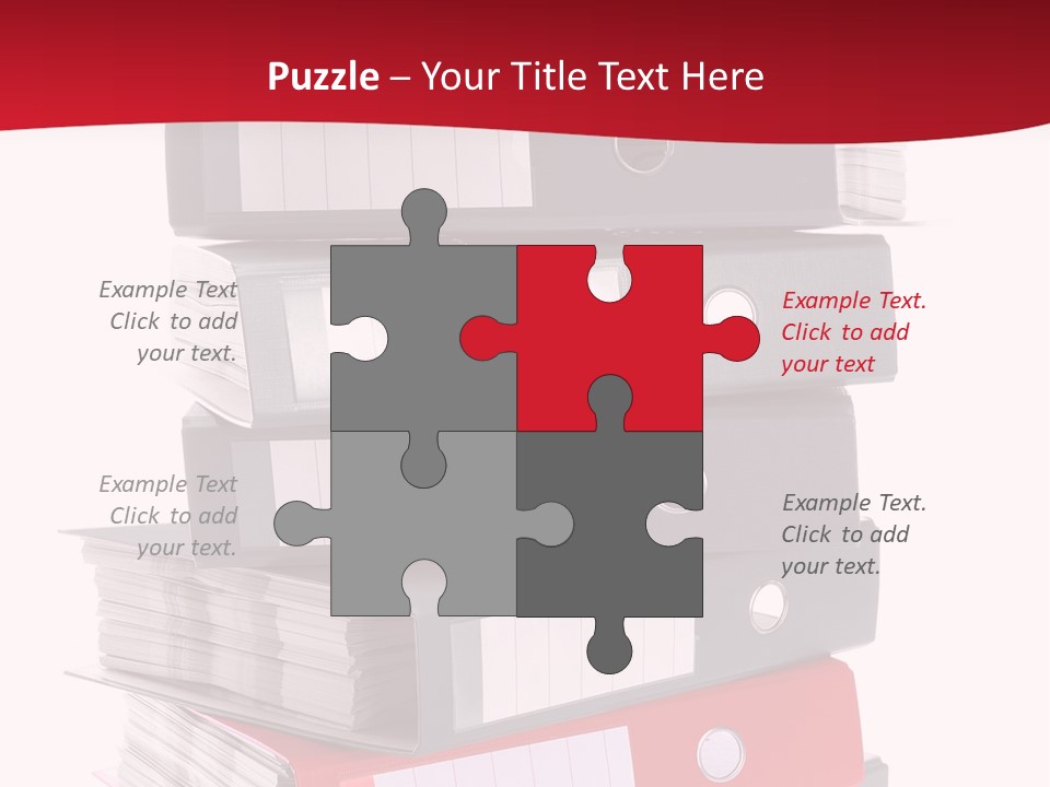 Background Manual Records PowerPoint Template