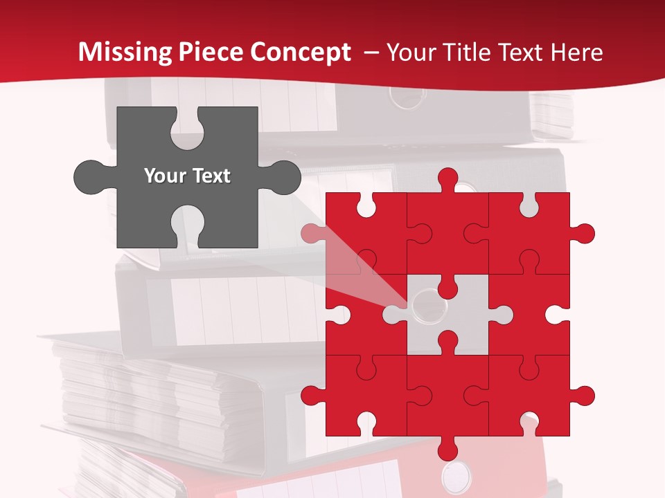 Background Manual Records PowerPoint Template