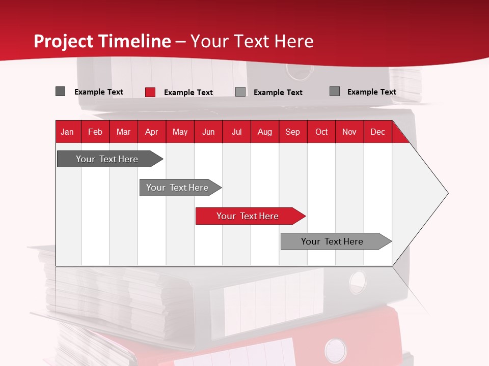 Background Manual Records PowerPoint Template