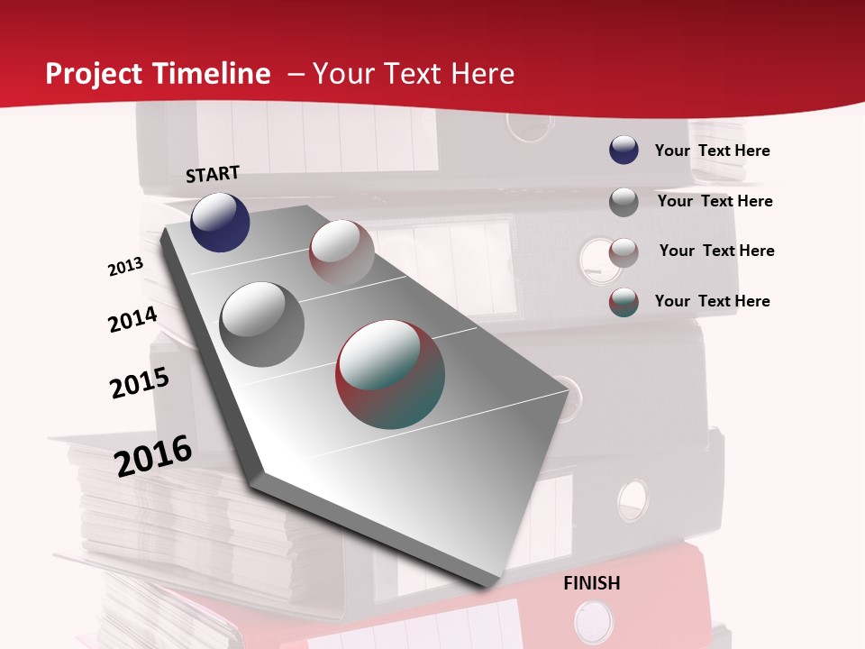 Background Manual Records PowerPoint Template