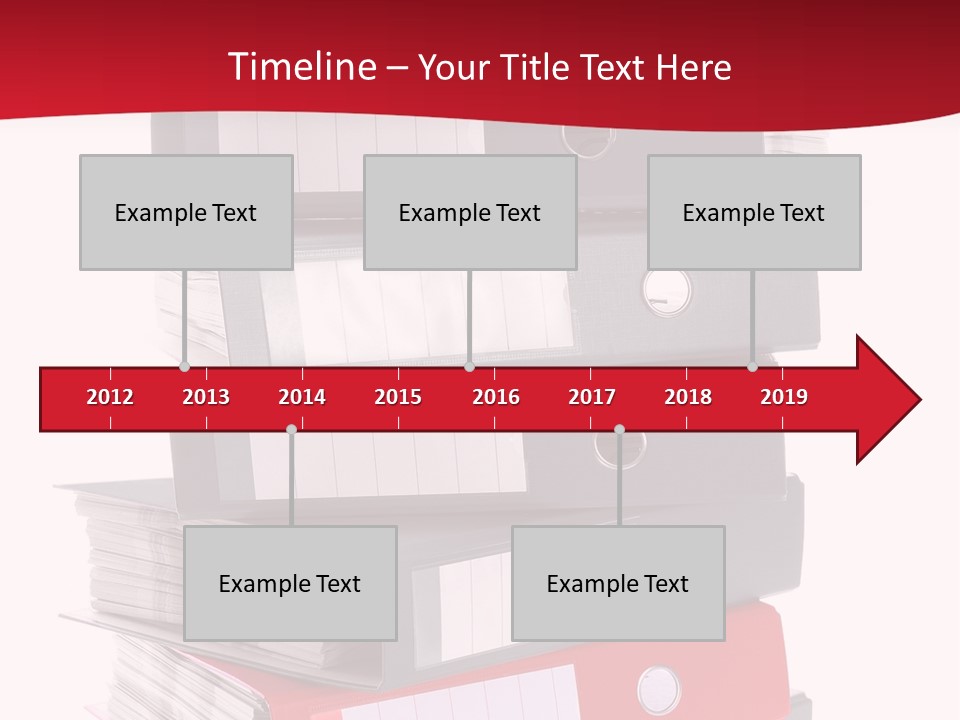 Background Manual Records PowerPoint Template