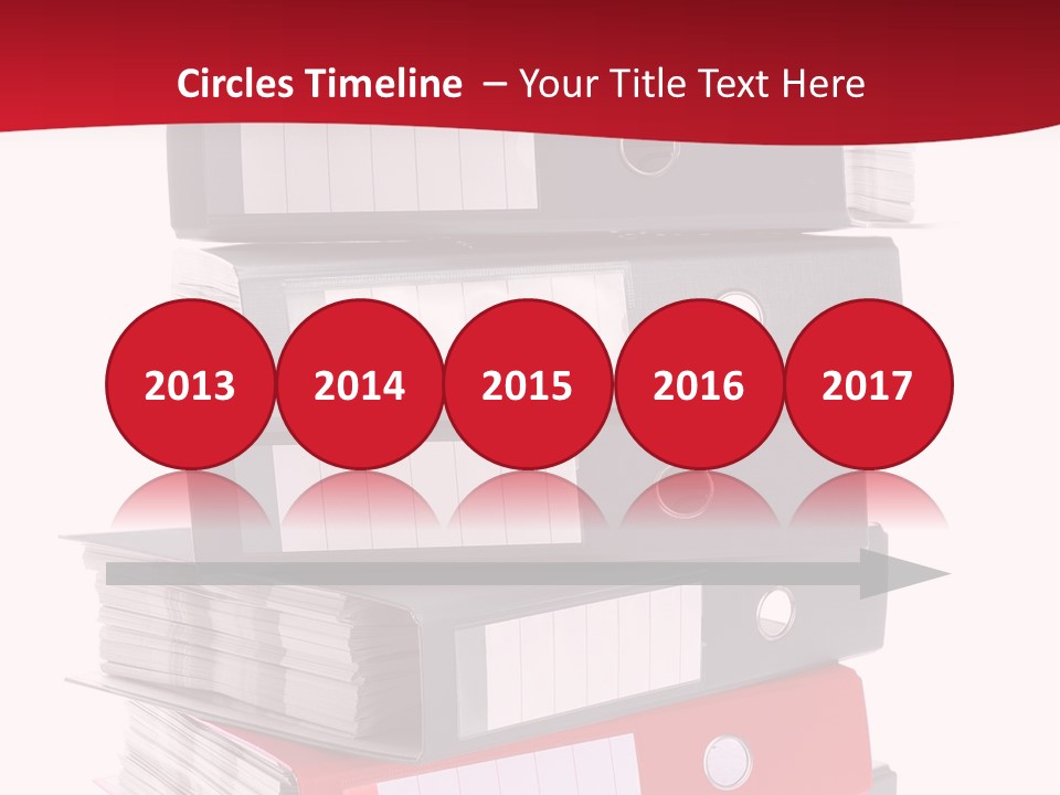 Background Manual Records PowerPoint Template