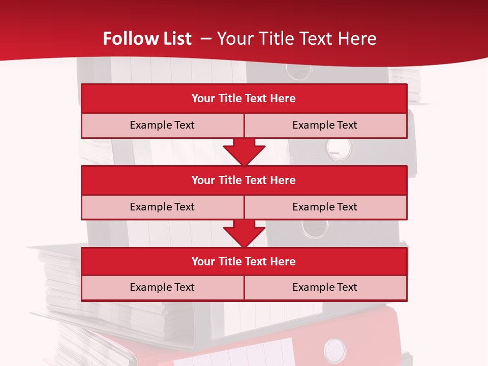 Background Manual Records PowerPoint Template
