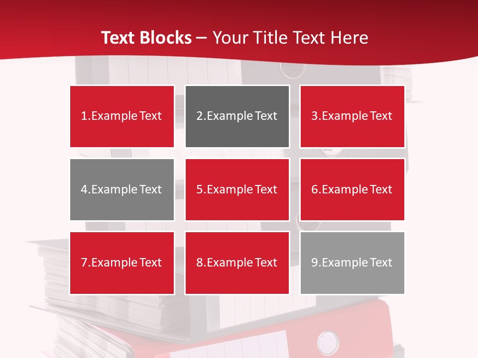 Background Manual Records PowerPoint Template