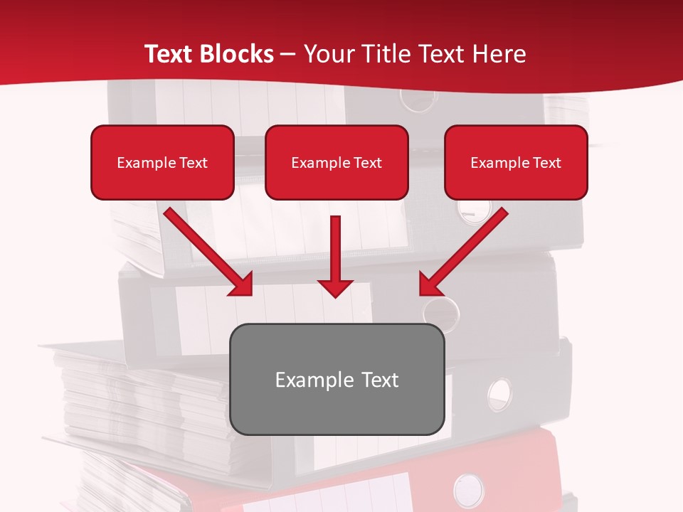 Background Manual Records PowerPoint Template