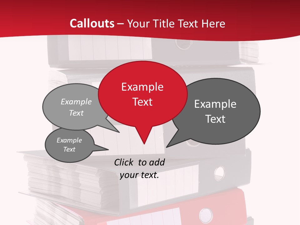 Background Manual Records PowerPoint Template
