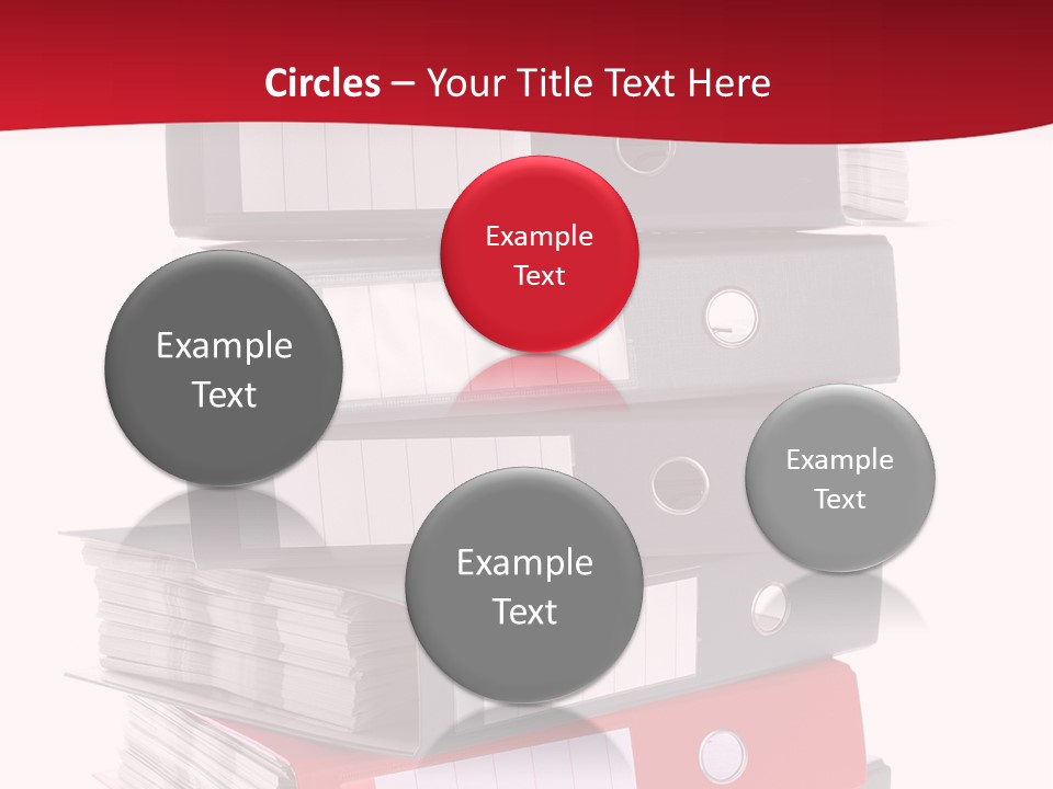 Background Manual Records PowerPoint Template