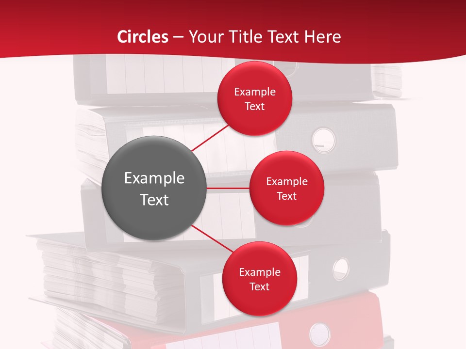 Background Manual Records PowerPoint Template