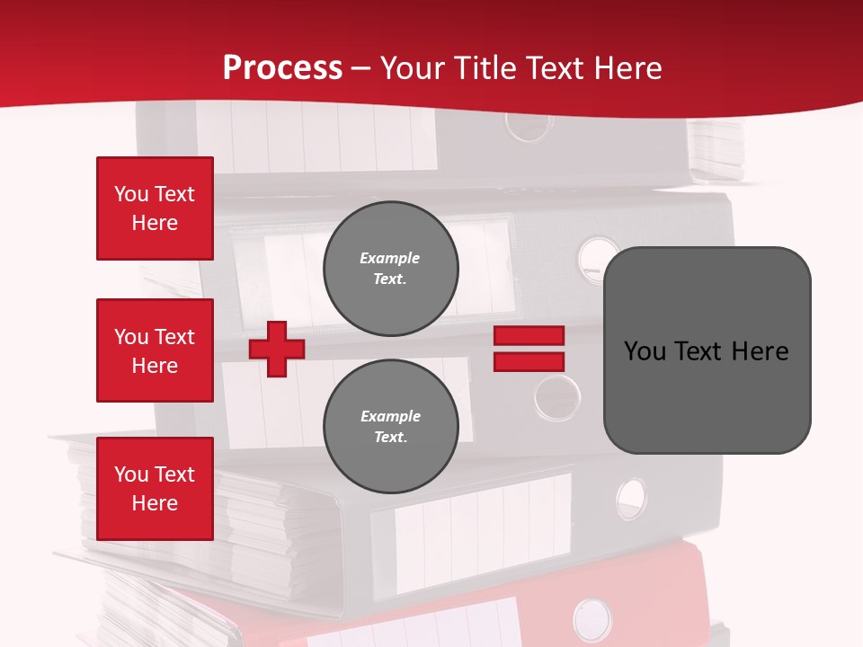 Background Manual Records PowerPoint Template