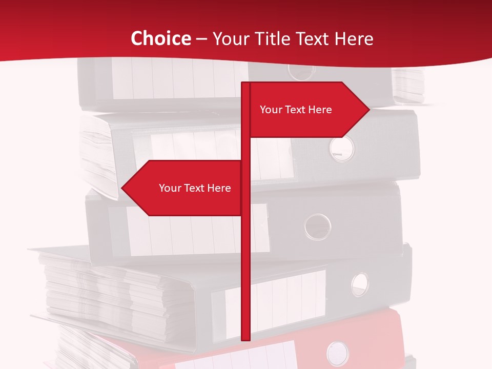 Background Manual Records PowerPoint Template