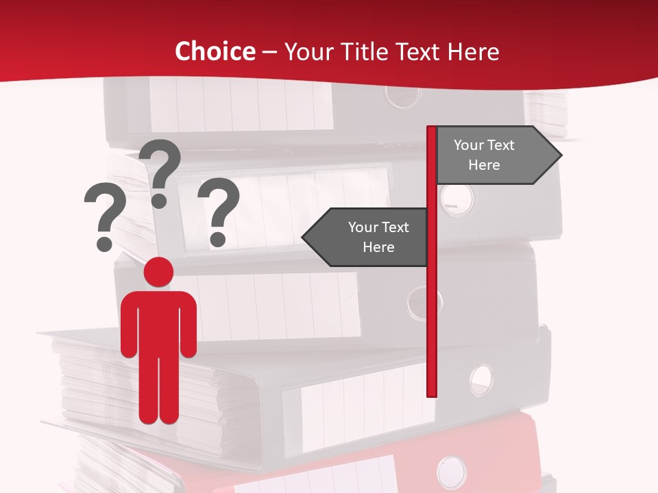 Background Manual Records PowerPoint Template