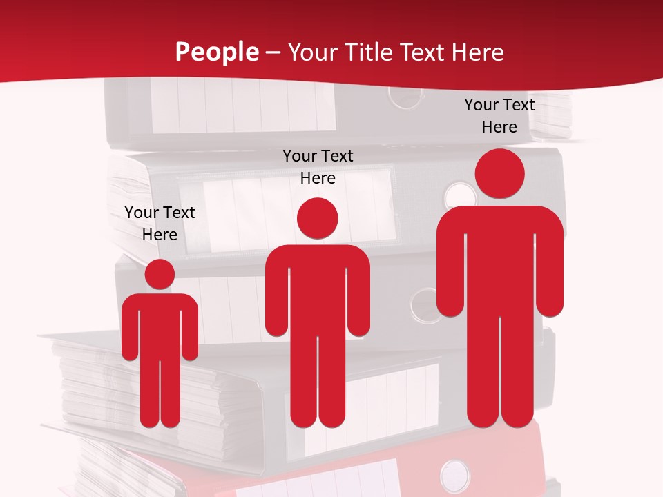 Background Manual Records PowerPoint Template