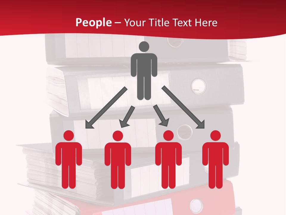 Background Manual Records PowerPoint Template