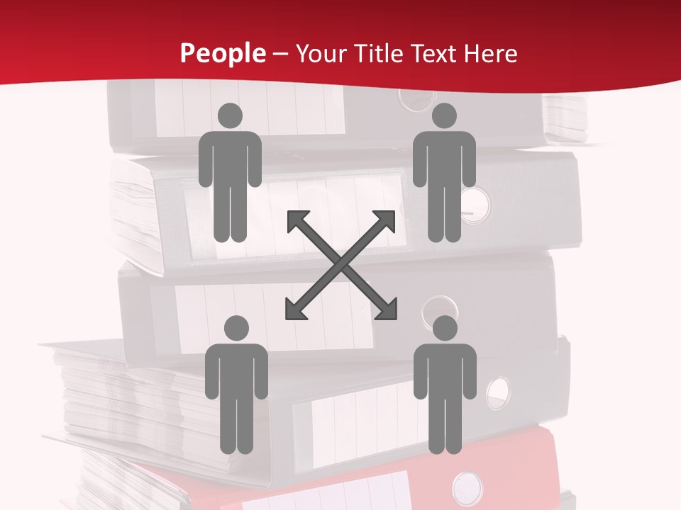 Background Manual Records PowerPoint Template