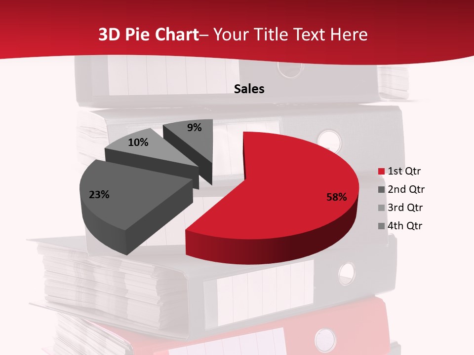 Background Manual Records PowerPoint Template