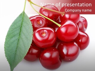 Raw Fresh Juicy PowerPoint Template