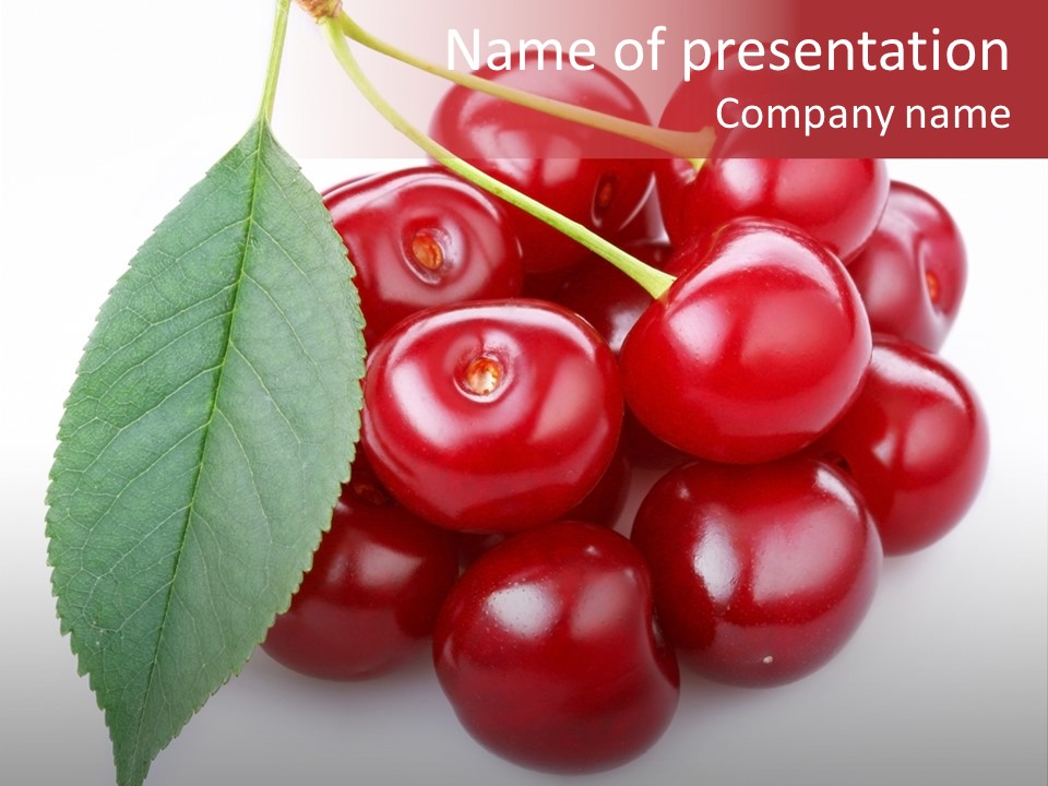 Raw Fresh Juicy PowerPoint Template