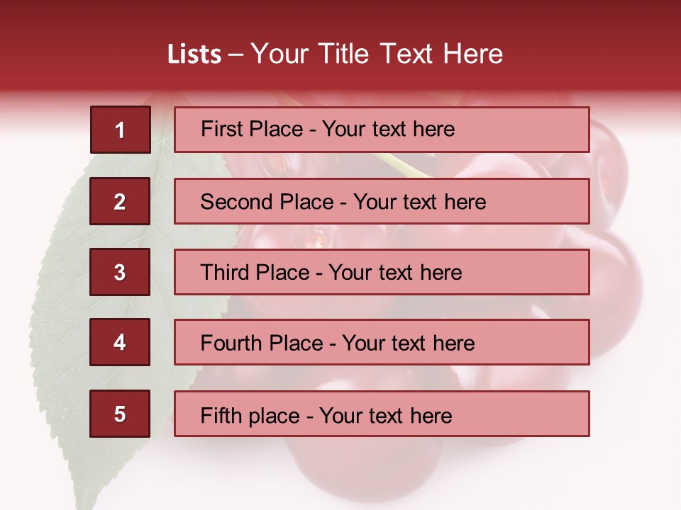 Raw Fresh Juicy PowerPoint Template