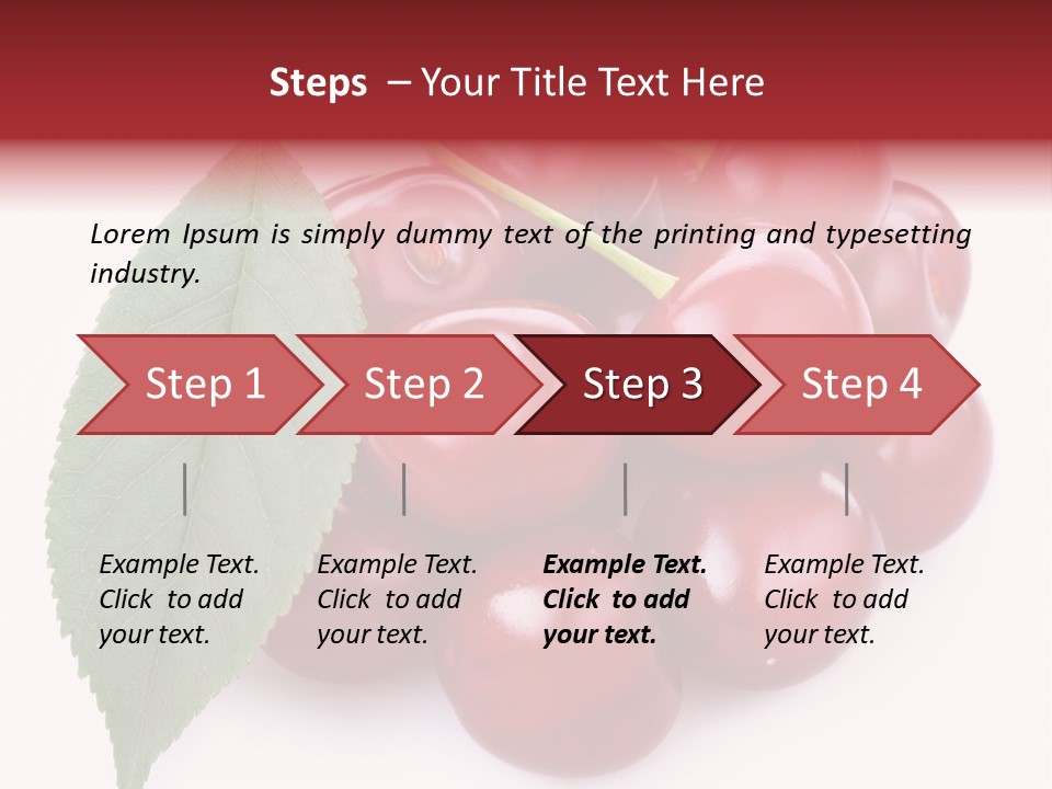 Raw Fresh Juicy PowerPoint Template