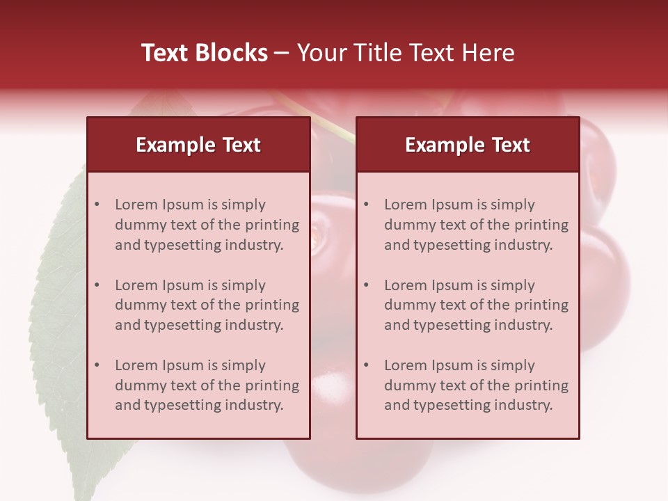 Raw Fresh Juicy PowerPoint Template