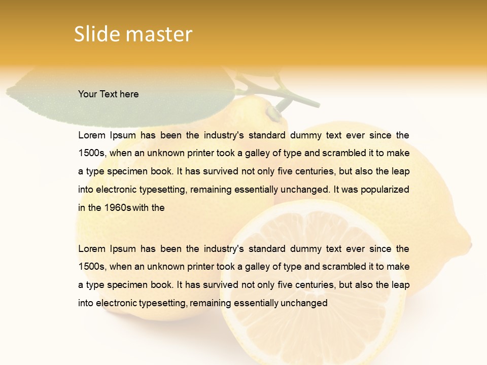 Macro Food Health PowerPoint Template