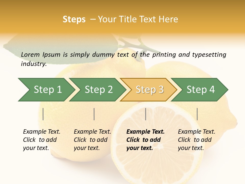 Macro Food Health PowerPoint Template
