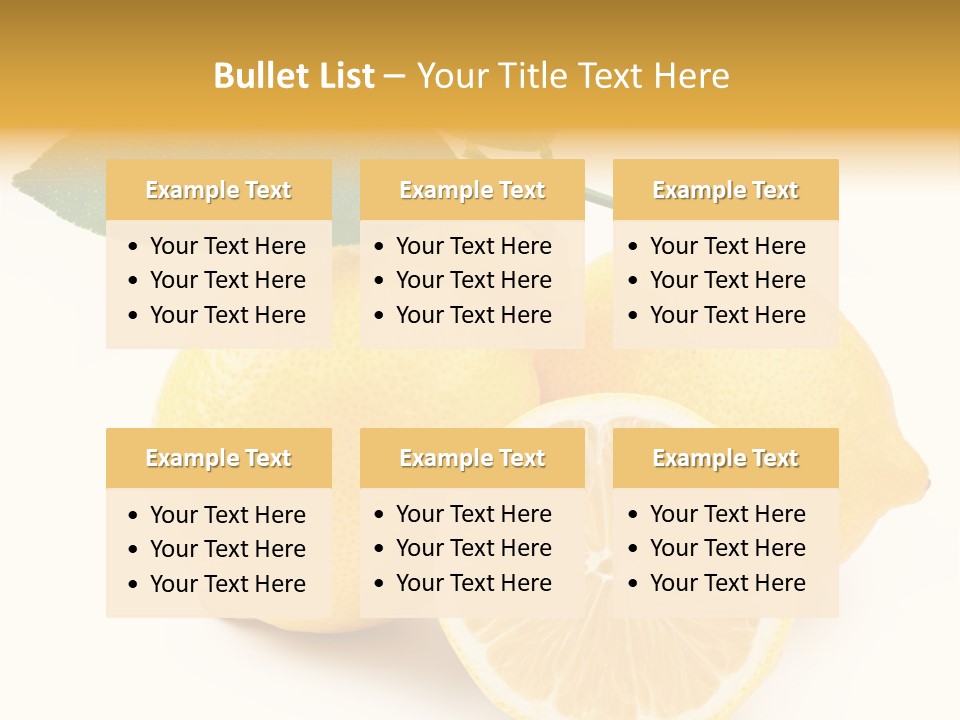 Macro Food Health PowerPoint Template