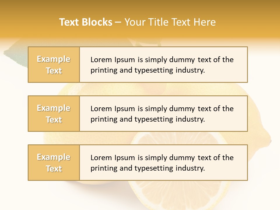 Macro Food Health PowerPoint Template