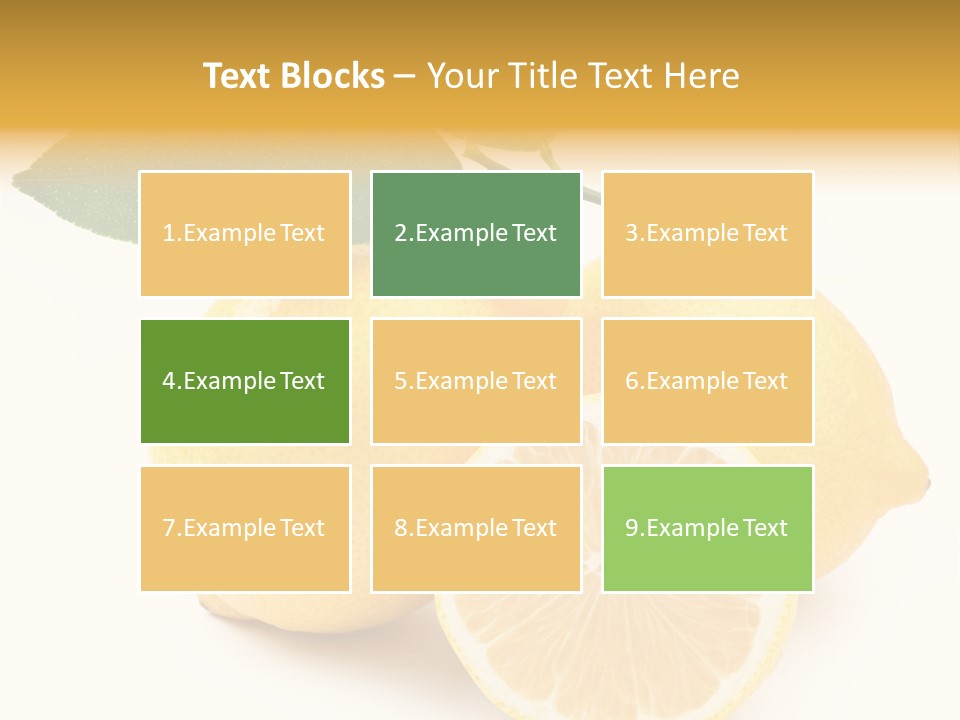 Macro Food Health PowerPoint Template