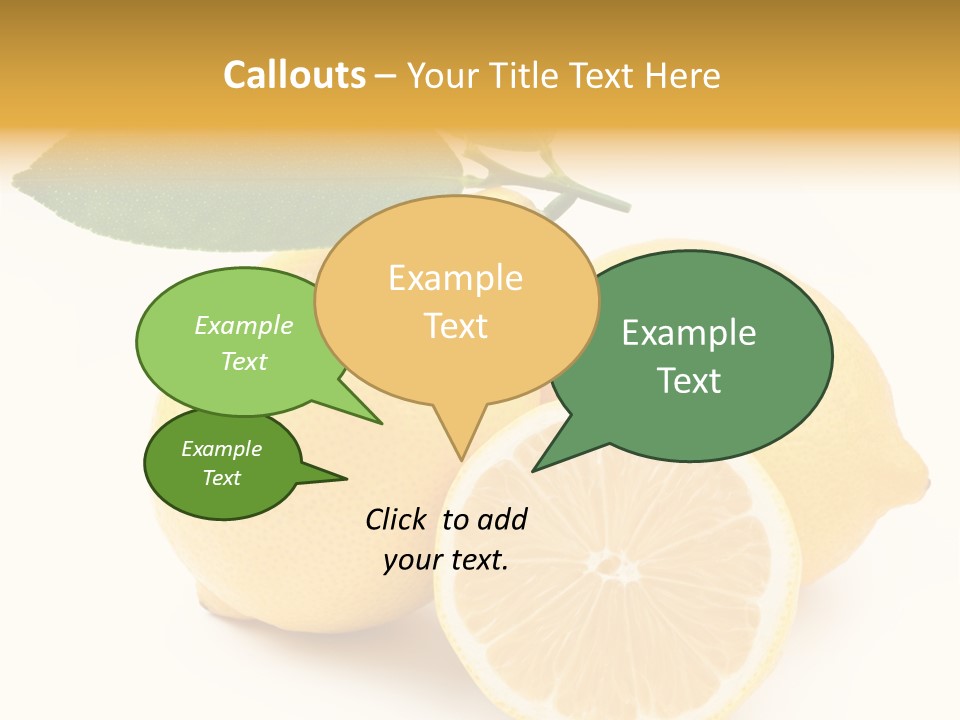 Macro Food Health PowerPoint Template