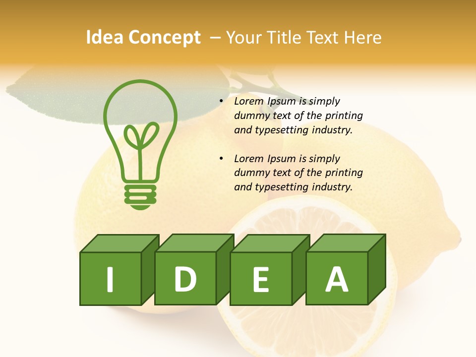 Macro Food Health PowerPoint Template