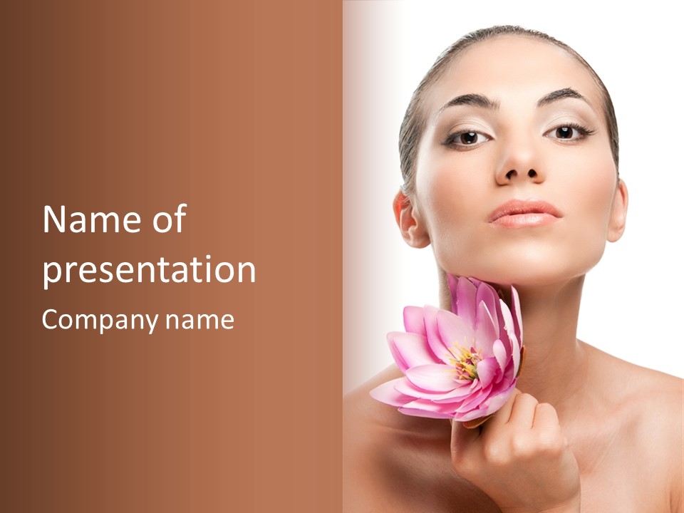 Skin People Elegance PowerPoint Template