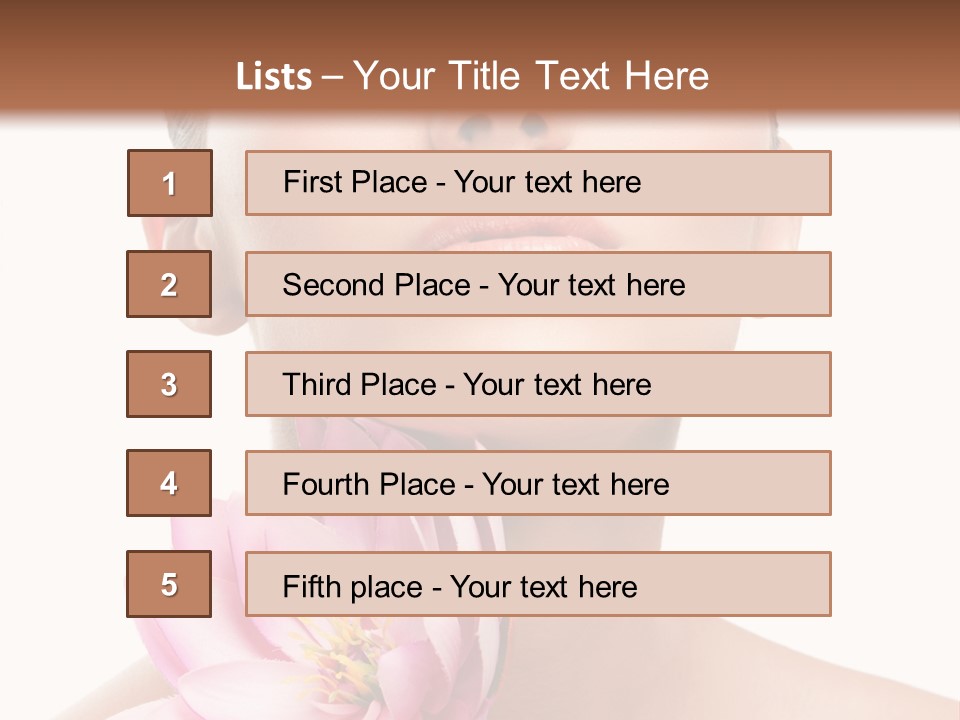 Skin People Elegance PowerPoint Template